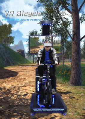 42인치 화면 유지 피트니스 VR 자전거 시뮬레이터 1 플레이어