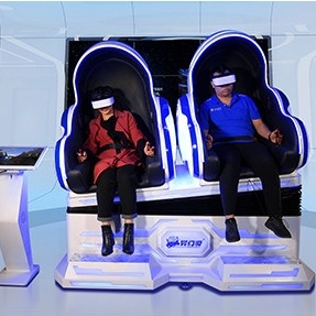 VR 구역을 위한 두배 VR 달걀 의자 2500W 9D 가상 현실 모의 장치