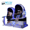 놀이공원을 위한 220V VR 롤러 코스터 시뮬레이터 두배 계란 VR 의자 게임