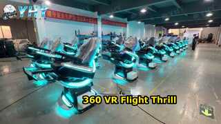 9D VR 비행 시뮬레이터 스릴 넘치는 360도 경험