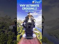 VR 롤러 코스터 시뮬레이터 9D VR 횡단 의자