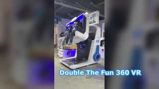 Ultimate 360 ​​VR 시뮬레이터 더블 시트