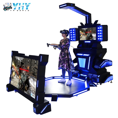 65 인치 큰 화면과 시뮬레이터를 촬영하는 음악 게임 VR를 추기
