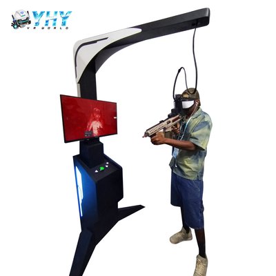 패밀리 & 게이머 VR 허브 서 있는 VR 전투 시뮬레이터