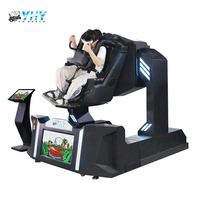 YHY 9D VR720 매력적인 롤러코스터 가상 현실 게임 머신 시뮬레이터 엔터테인먼트 실내 재미