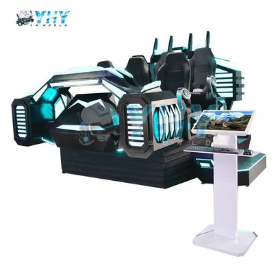 9D 가상 현실 게임 머신 6석 시뮬레이터 VR 시네마 장비 (쇼핑몰 가족 엔터테인먼트용)