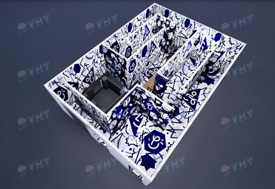 에스케이프 프리 로임 9D 멀티 플레이어 가상 현실 VR 촬영 아레나 인도어 9D VR 세트 쇼핑몰