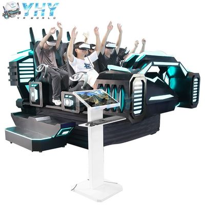 9D VR Cinema 6 Seat Virtual Reality Dynamic Game Machine Indoor Home Adventure Shopping Mall Amusement Park