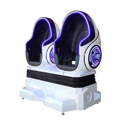 고품질 더블 플레이어 롤러코스터 시뮬레이터 9d 에그 9d VR 시네마 돈 벌기