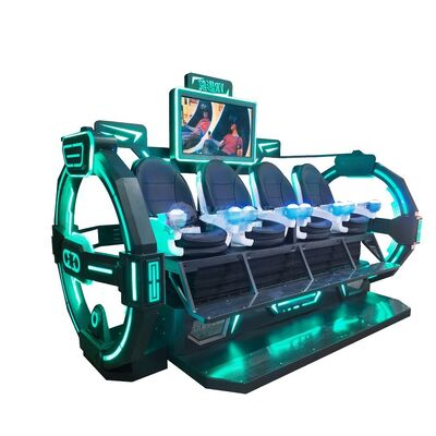 실내 테마파크 4인승 9D VR 시네마 시뮬레이터 5D 7D 9D 시네마 가상 현실 게임 머신