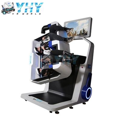 가상 현실 게임 머신 더블 시트 VR 360 회전 롤러코스터 게임 장치 실내 공원