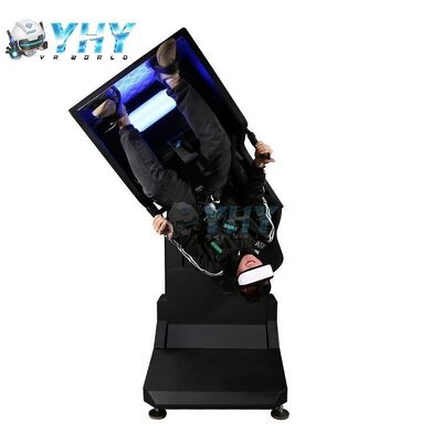 Mini VR 360 Single Seat 1 Player Flight Simulator Rotating Game Roller Coaster 9D VR Simulator Virtual Reality Shopping Mall