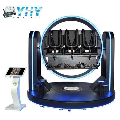 VR 360 Rotating Virtual Reality Game VR Roller Coaster Arcade Immersive Theme Park Games