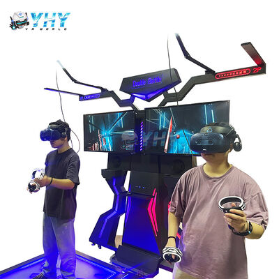 아케이드 가상 현실 댄스 음악 시뮬레이터 VR 워크 플랫폼 2 플레이어 VR 전투 게임 시뮬레이터
