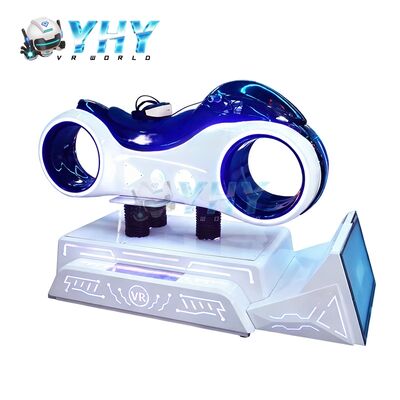 핫 세일 실내 레이싱 게임 콘솔 VR 안경 모터 9D 360 VR 시뮬레이터 레이싱 VR 오토바이 게임 콘솔 장비 기계