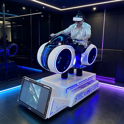 성인 VR 라이드 신규 출입자 모터 운전 자동차 운전 시뮬레이터 가격 가상 현실 테마 파크 VR 모터사이클 시뮬레이터