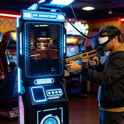 가상현실 전투 촬영 시뮬레이터 셀프 서비스 VR 게임 시뮬레이터 촬영 아케이드 게임 기계