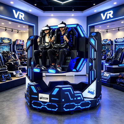 YHY Factory Patent 2 Players 360 720 1080 Degree VR 1080 Iron Warrior Virtual Reality Game Machine