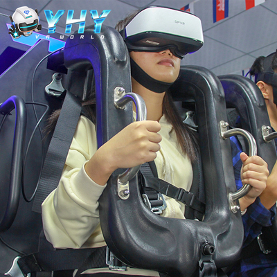롤러 코스터 VR 시뮬레이션 게임과 두 좌석 9D VR 시뮬레이터 8.0KW