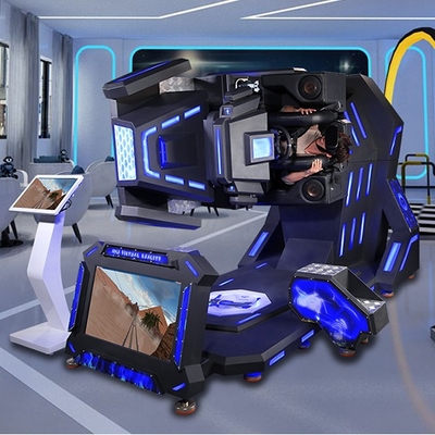 쇼핑 몰 실내 VR 모의 비행 장치 9D 360 도 가상 현실 롤러 코스터 게임