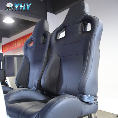 YHY VR 9D 레이싱카 시뮬레이터 3 화면 F1 운전 아케이드 게임 레이싱 시뮬레이터 조종석 실내 오락 게임 센터