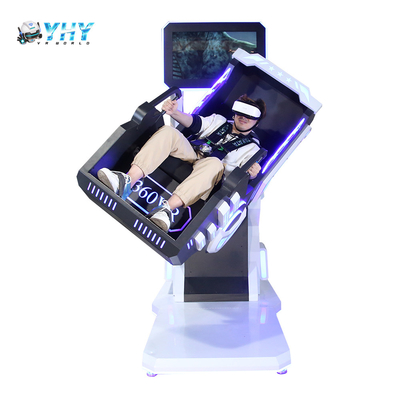 9D VR 360도 시뮬레이터 회전 운동 의자 오락 여행 YHY 공장에서 비행 시뮬레이션