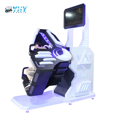 9D VR 게임 시뮬레이터 가상 현실 롤러 코스터 회전 장비 1 플레이어