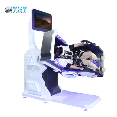 9D VR 게임 시뮬레이터 가상 현실 롤러 코스터 회전 장비 1 플레이어