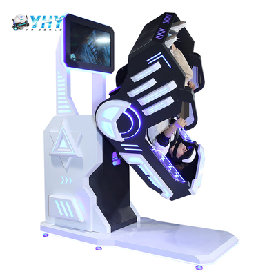9D VR 게임 시뮬레이터 가상 현실 롤러 코스터 회전 장비 1 플레이어
