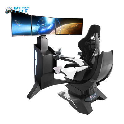 32 인치 3 화면 동적 플랫폼 비행 시뮬레이터