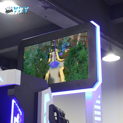 9차원 가상현실 VR 의자 놀이공원 사격 라이더 360도 모션 시뮬레이터