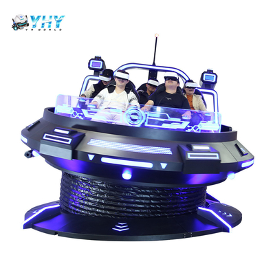 9D VR 360 UFO 게임 기계 회전 운동 의자 촬영 시뮬레이션 가상 현실 매력