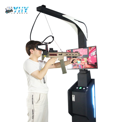 패밀리 & 게이머 VR 허브 서 있는 VR 전투 시뮬레이터