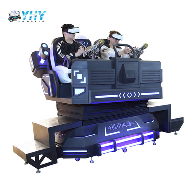 2인용 9D 가상 현실 메크 워리어 VR 게임 시뮬레이터 실내 놀이공원 장비