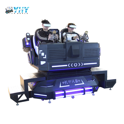 2인용 9D 가상 현실 메크 워리어 VR 게임 시뮬레이터 실내 놀이공원 장비