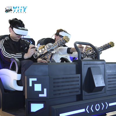 YHY VR 팩토리 VR 슈팅 머신 가상 현실 아케이드 장비, 2인용 인기 9D 메크 워리어 시네마 (쇼핑몰 내)