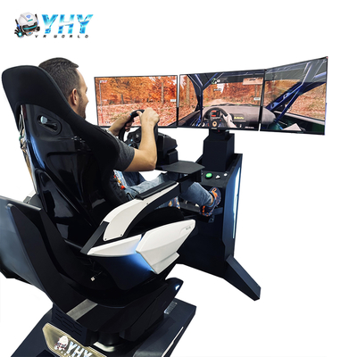 새로운 모델 3DOF 3 스크린 레이싱 자동차 시뮬레이터 속도 레이싱
