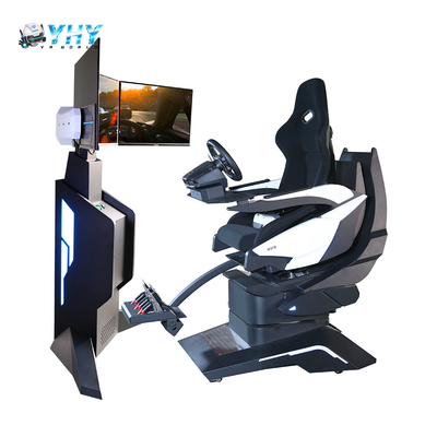 새로운 모델 3DOF 3 스크린 레이싱 자동차 시뮬레이터 속도 레이싱