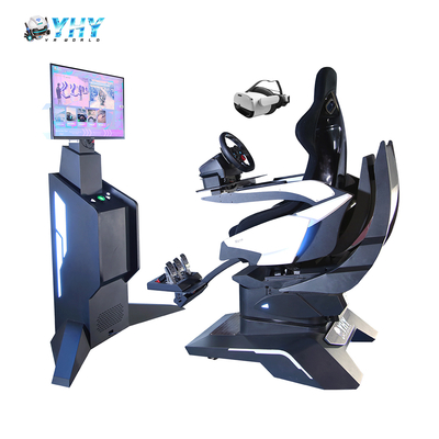핫 세일 가상 현실 놀이 기구 VR 자동차 운전 시뮬레이터 3DOF 3 HD 스크린 포함