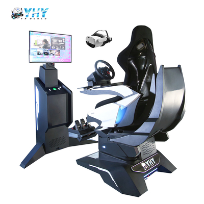 핫 세일 가상 현실 놀이 기구 VR 자동차 운전 시뮬레이터 3DOF 3 HD 스크린 포함