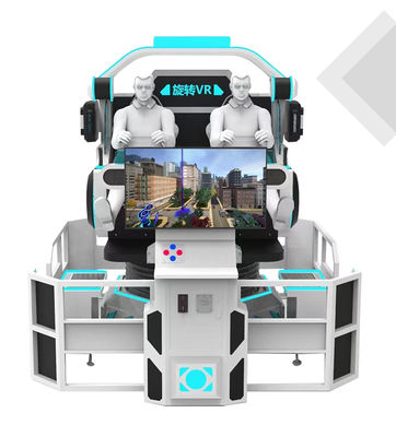 YHY VR UFO 머신 가상 현실 롤러코스터 시뮬레이터 9D 2 5석 360 UFO 머신 게임 장비 제조업체