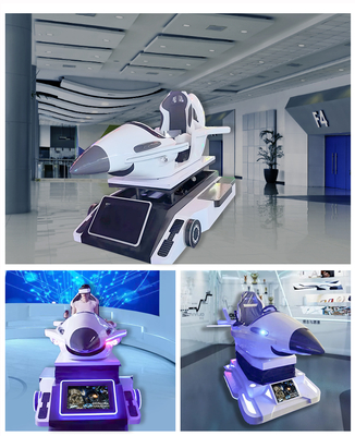 YHY VR 비행기 게임 가상 현실 비행 시뮬레이터 아케이드 비행 게임 오락 공원에서의 단일 좌석 조종석 기계