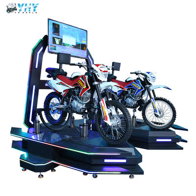 놀이공원 테마파크 9d 가상 현실 더블 Vr 오토바이 시뮬레이터