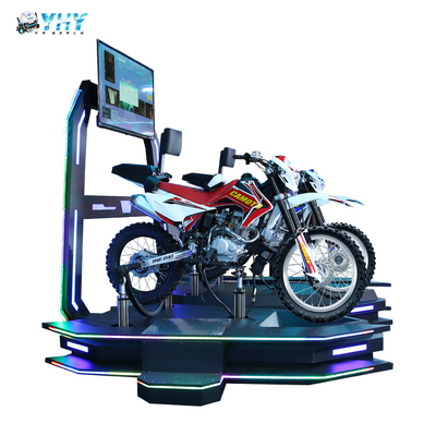 엔터테인먼트 스타 2 좌석 VR 가상 현실에서 오토바이를 탈 수 있습니다