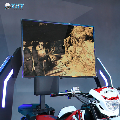 게임 센터 가상 현실 장비 VR 모션 레이싱 시뮬레이터 모토 더블 VR 오토바이