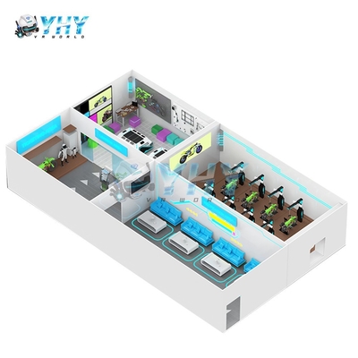 인기 판매 9D 가상 현실 아케이드 게임 머신 VR 스피드 오토바이 프로젝트