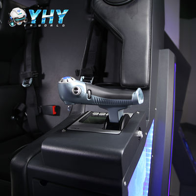 YHY 9D VR 360 Degree Rotation Chair Virtual Reality Flight Simulator Racing Game Equipment with Seat Belt in Amusement Park 