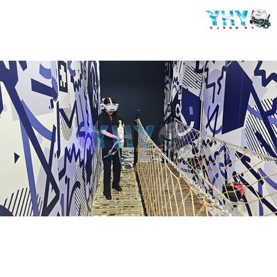 팀 빌딩 8 플레이어 VR 아레나 무료 로밍 VR 탈출실 파티