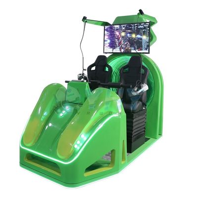 실내 어드벤처 파크용 상업용 2인승 가상 현실 VR 시뮬레이터 시네마 의자