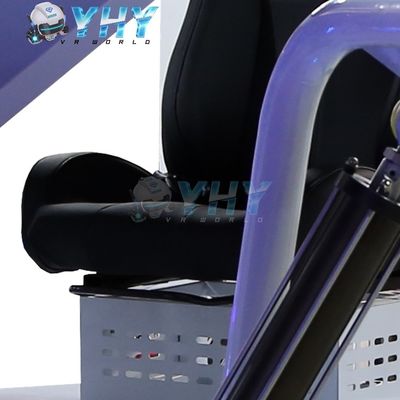 YHY Virtual Reality Six Axis Racing Car Vr Race Simulator Driving Game Equipment Theme Park Business 